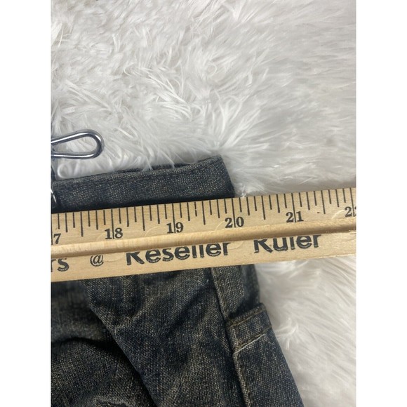 1688 Revolution Denim Black Jeans Dar Wash Mens Size 38 38/30 - Picture 7 of 14